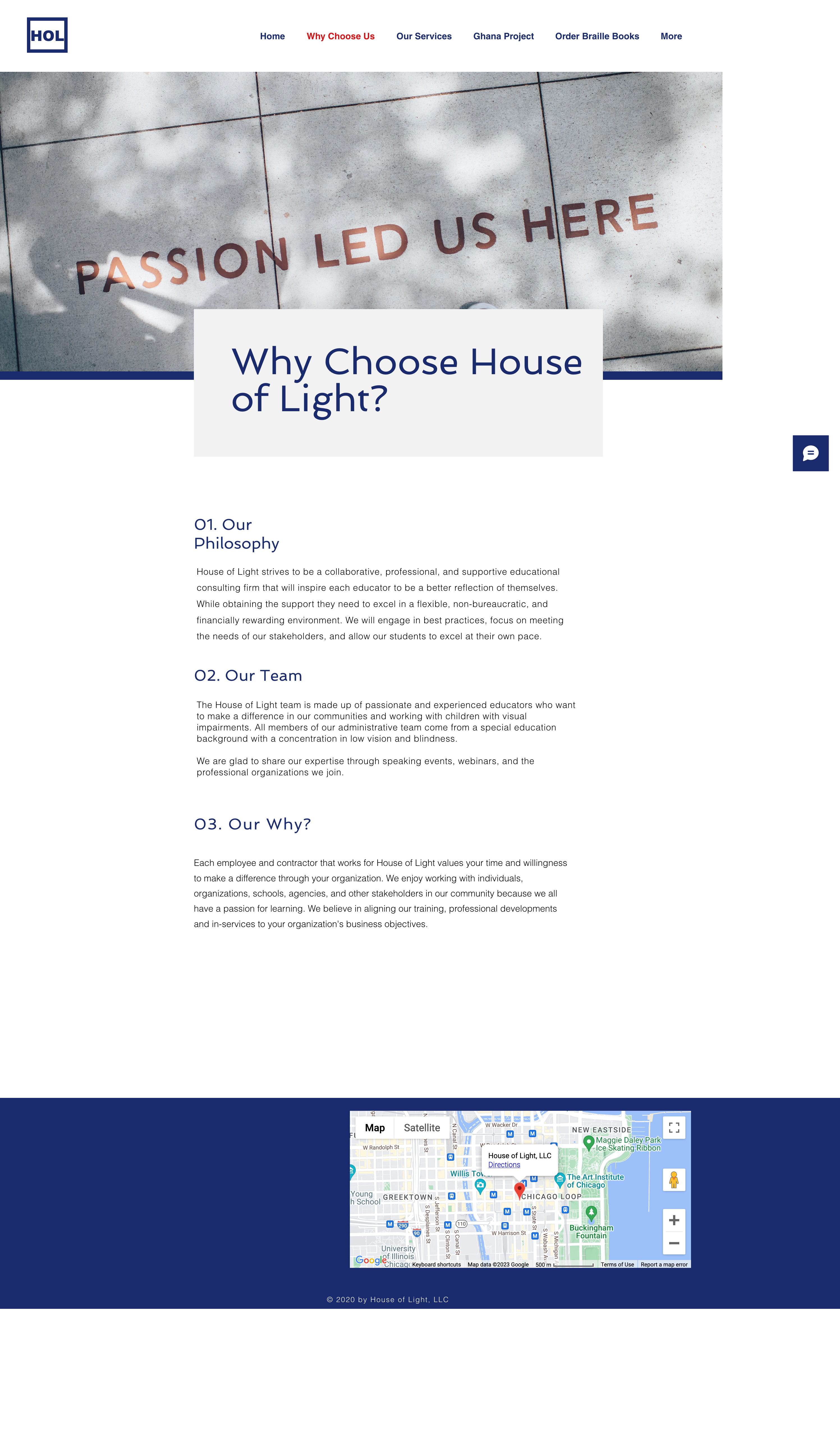 House of Light passion page - old version